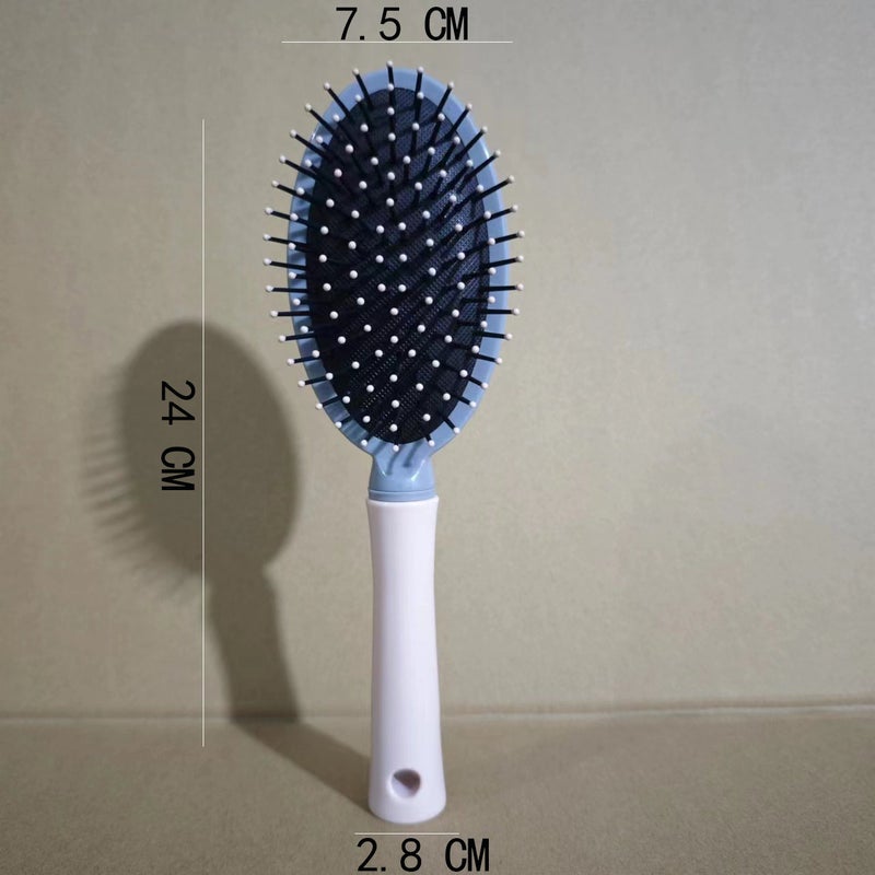 Big Bay Comb Hair Root Fluffy High Cranial Top Air Cushion Massage Anti-Static Bag Styling Rolled Chop Long Roll Artifact Hollow Comb - Image 1